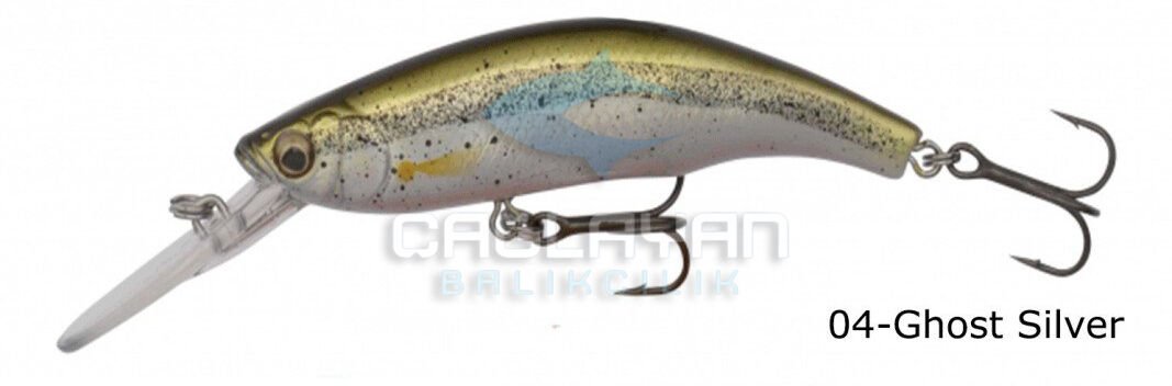 Savage gear 3D Minnow Diver 7,5cm 9g Suni Yem 04-Ghost Silver