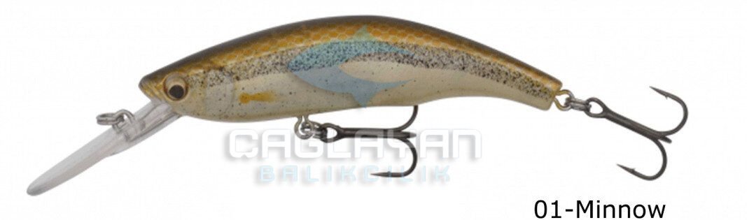 Savage gear 3D Minnow Diver 9,5cm 19g Suni Yem 01-Minnow