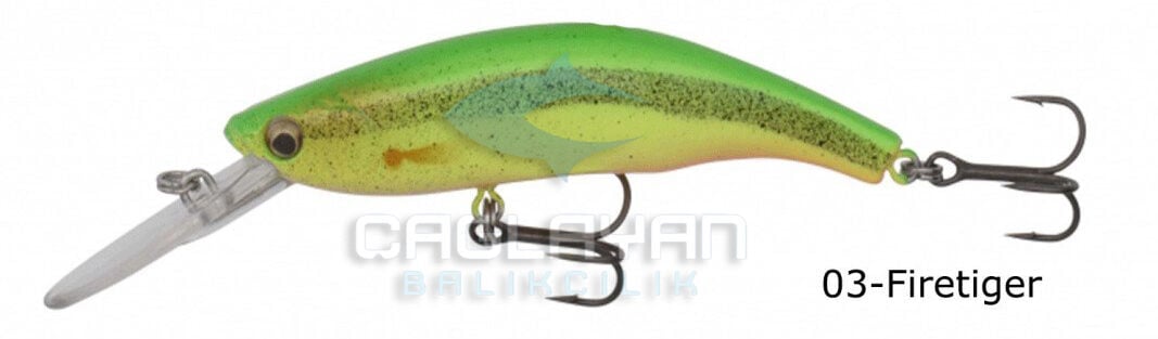 Savage gear 3D Minnow Diver 9,5cm 19g Suni Yem 03-Fire Tıger