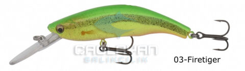 Savage gear 3D Minnow Diver 9,5cm 19g Suni Yem 03-Fire Tıger