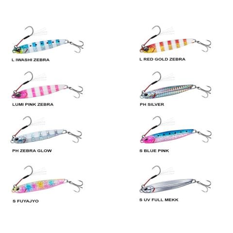 Daiwa Samurai Jig R 20 R Blue Pink    