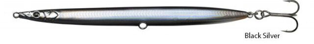 Savage gear Sandeel Pencil 125 mm 19 gr Suni Yem Black Silver