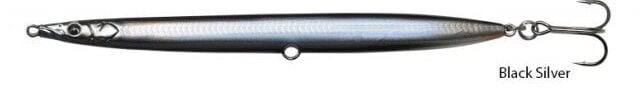 Savage gear Sandeel Pencil 125 mm 19 gr Suni Yem Black Silver