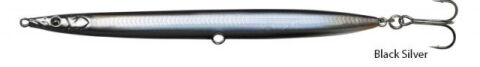 Savage gear Sandeel Pencil 125 mm 19 gr Suni Yem Black Silver