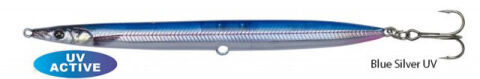 Savage gear Sandeel Pencil 125 mm 19 gr Suni Yem Blue Silver UV
