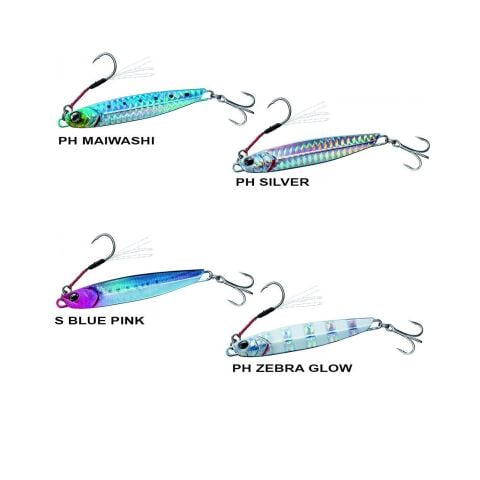 Daiwa Samurai Jig R 20 Ph Zebra Glow    