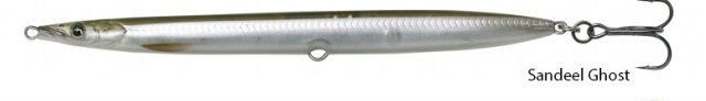 Savage gear Sandeel Pencil 125 mm 19 gr Suni Yem Sandeel Ghost