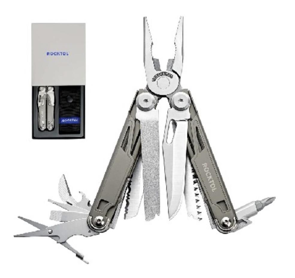 ROCKTOL MUL TI TOOL 19 FONKSİYONLU,SİYAH KILIFLI