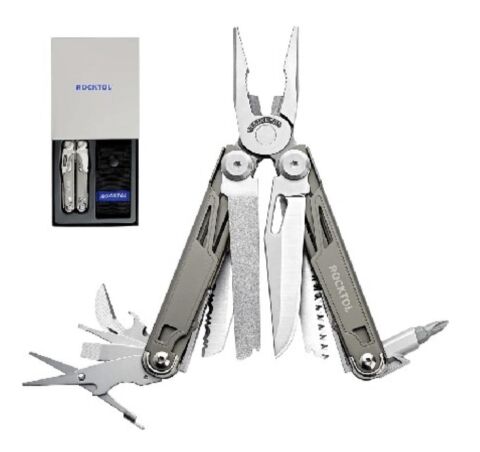 ROCKTOL MUL TI TOOL 19 FONKSİYONLU,SİYAH KILIFLI