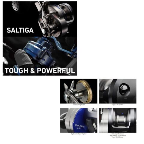 Daiwa Saltiga 2015 15 H SJ Çıkrık Olta Makinesi ( Sağ El)