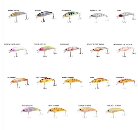 Ryuji Baby Minnow Sinking 5cm 4.5gr Maket Balık GOLD SHRIMP