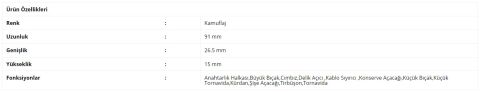Victorinox 1.3603.94 Spartan Kamuflaj Çakı
