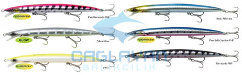 Savage gear Jerk Minnow 175 mm 29 gr Sınkıng Suni Yem Pink Belly