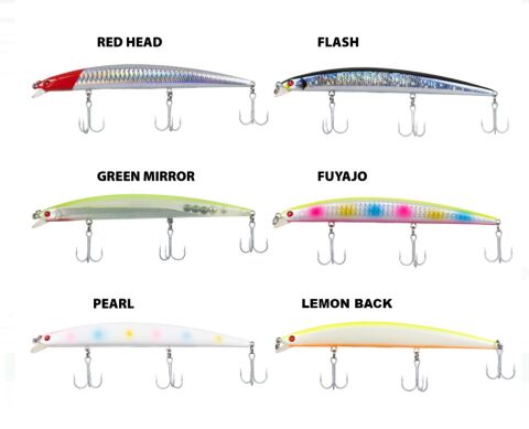 RYUJI SEA MINNOW 145F 19GR KIRMIZI KAFA