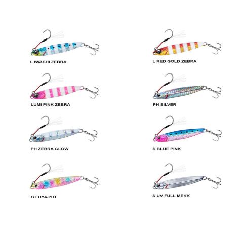 Daiwa Samurai Jig R 30 L. Iwashi Zebra