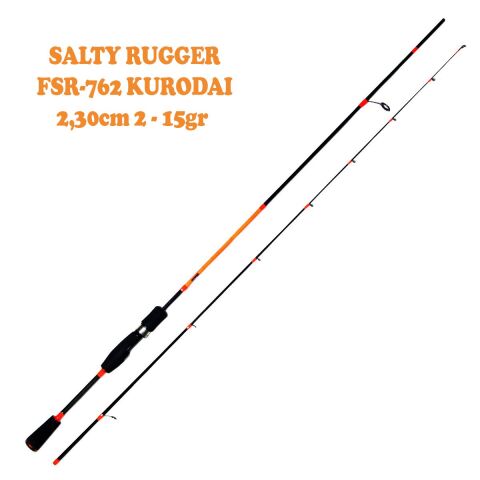 Fujin Salty Rugger FSR-762/ Kurodai 230cm 2-15gr LRF Kamışı