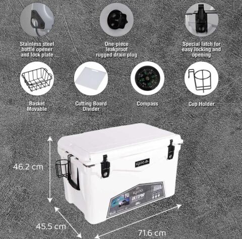 IGLOO Ultima 60 Qt RotoMold Buzluk 57 Litre