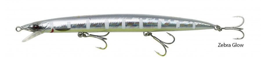 Savage gear Jerk Minnow 145 mm 17 gr Sınkıng Suni Yem Zebra Glow