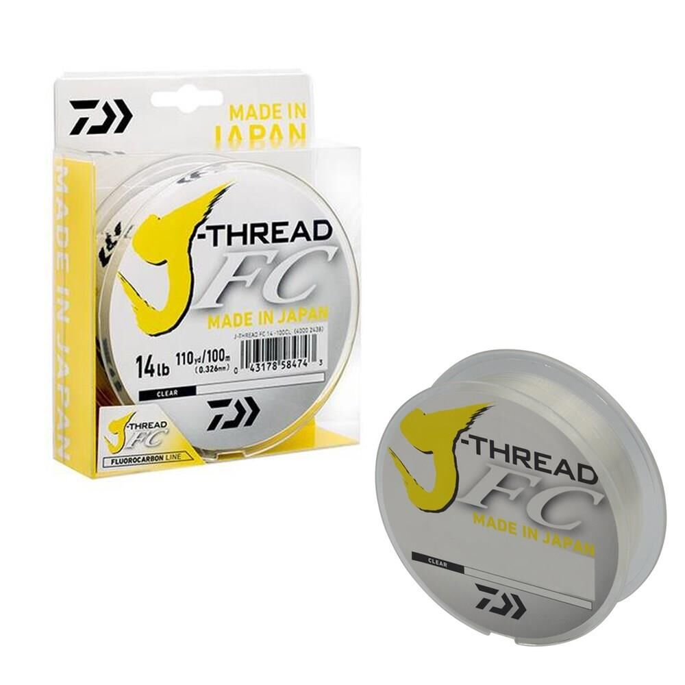 Daiwa J Thread Fc Leader 0,352mm 16lb 100m