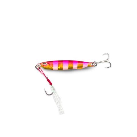 Fujin Metal Go 15gr 55mm Pink Gold Zebra Jig