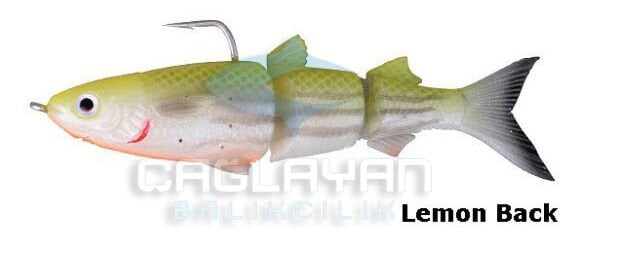 Savage gear 3D TPE Mullet 130 29 gr SS Suni Yem Lemon Back