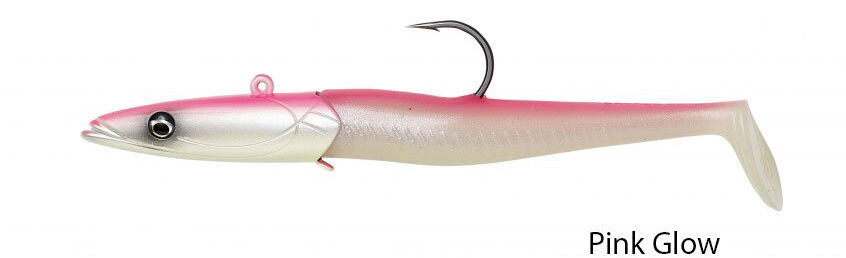 Savage gear Sandeel 20 cm 180 gr 2+1 Suni Yem Pink Glow