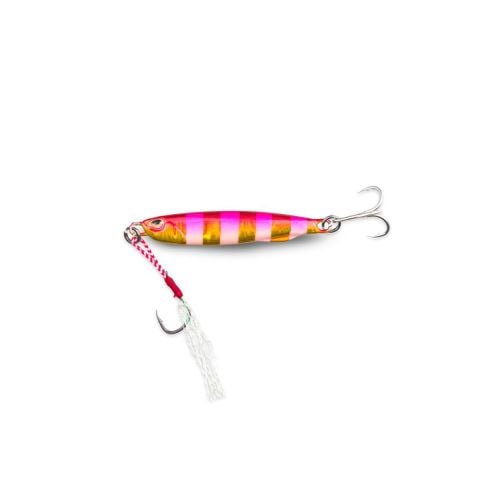 Fujin Metal Go 40gr 78mm Pink Gold Zebra Jig