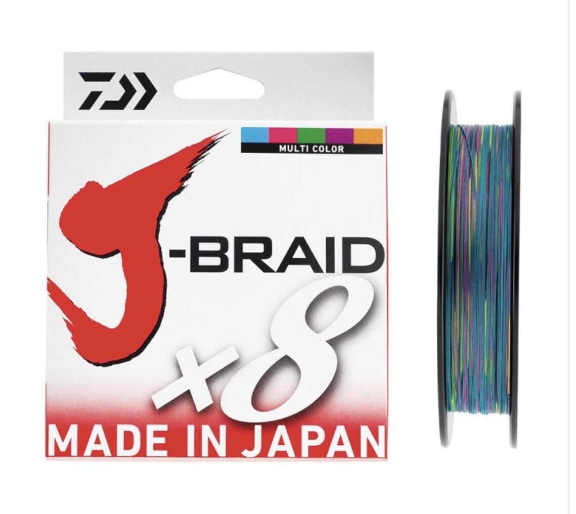 Daiwa JBraid 8B 300 M Multicolor İp Misina 0,22 MM