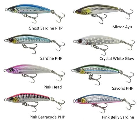 Savage gear Gravity Pencil 6 cm 12 gr Suni Yem Ghost Sardine PHP