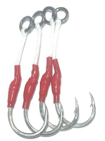Savage gear Asist Hook 4 Adet 2 Single 80lbs