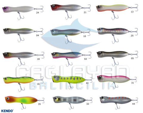 Kendo Tsubasa Poper 125mm 36g Suni Yem 02