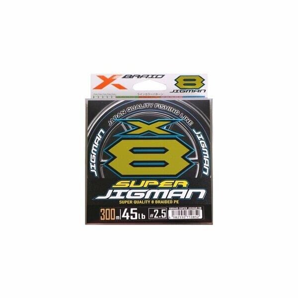 YGK Super Jigman PE X8 300m 14LB 0,128mm