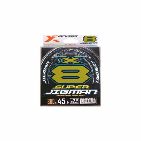 YGK Super Jigman PE X8 300m 14LB 0,128mm