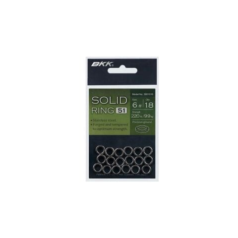 BKK Solid Ring-51 4 18 Pcs