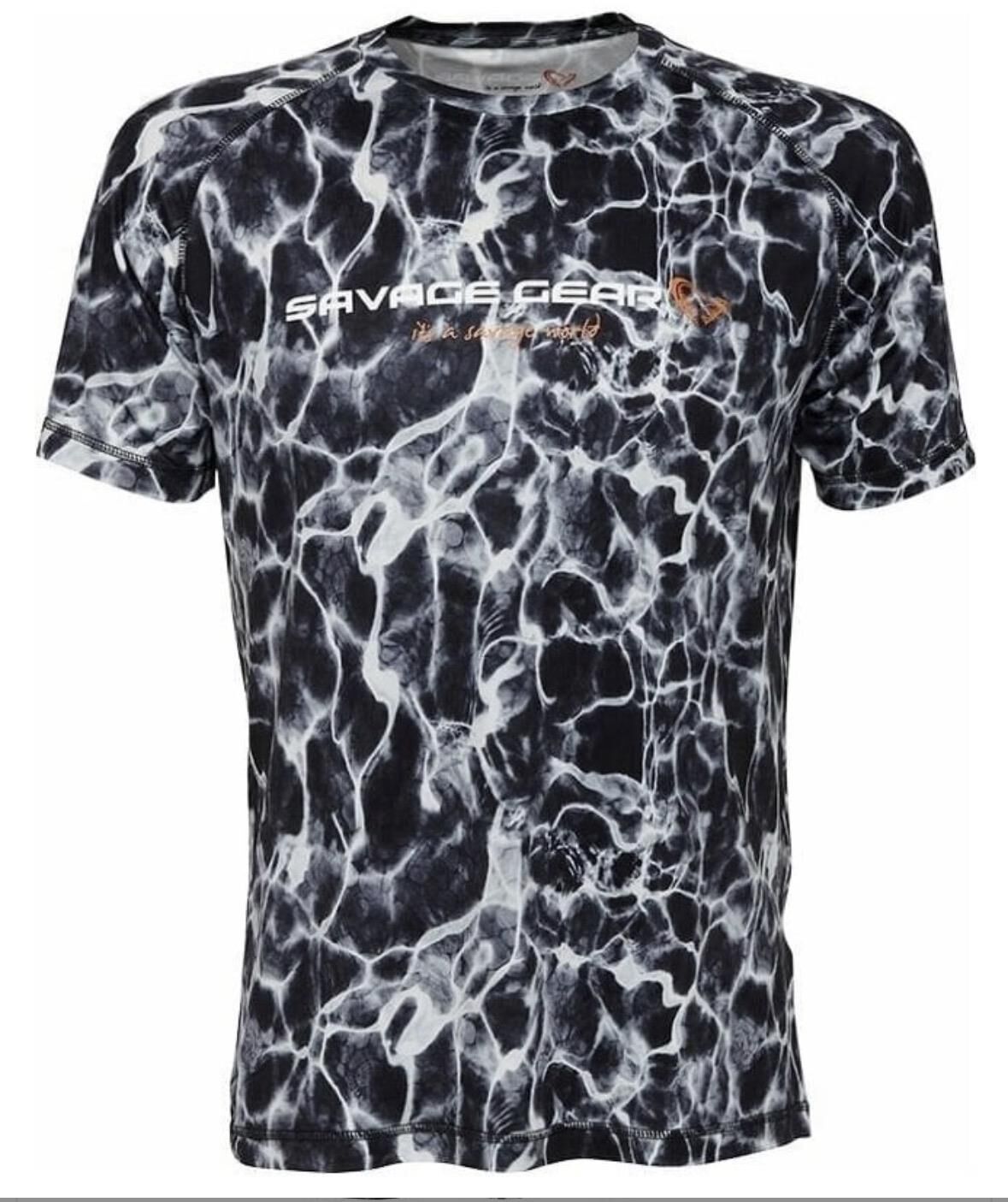 Savage Gear Black Water UV T-Shirt S