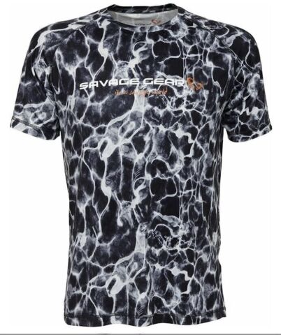 Savage Gear Black Water UV T-Shirt S