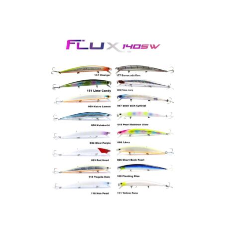 Fujin Flux 140F 140mm 18gr #177 Barracuda Ken