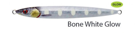 Savage gear 3D Slim Jig Minnow 80 gr 14 cm Suni Yem Bone White Glow