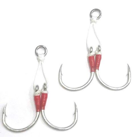 Savage gear Eyed Asist Hook  2 Adet 3-0 Double  170lbs