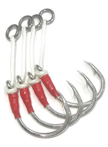 Savage gear Eyed Asist Hook  4 Adet 4-0 Single 220lbs