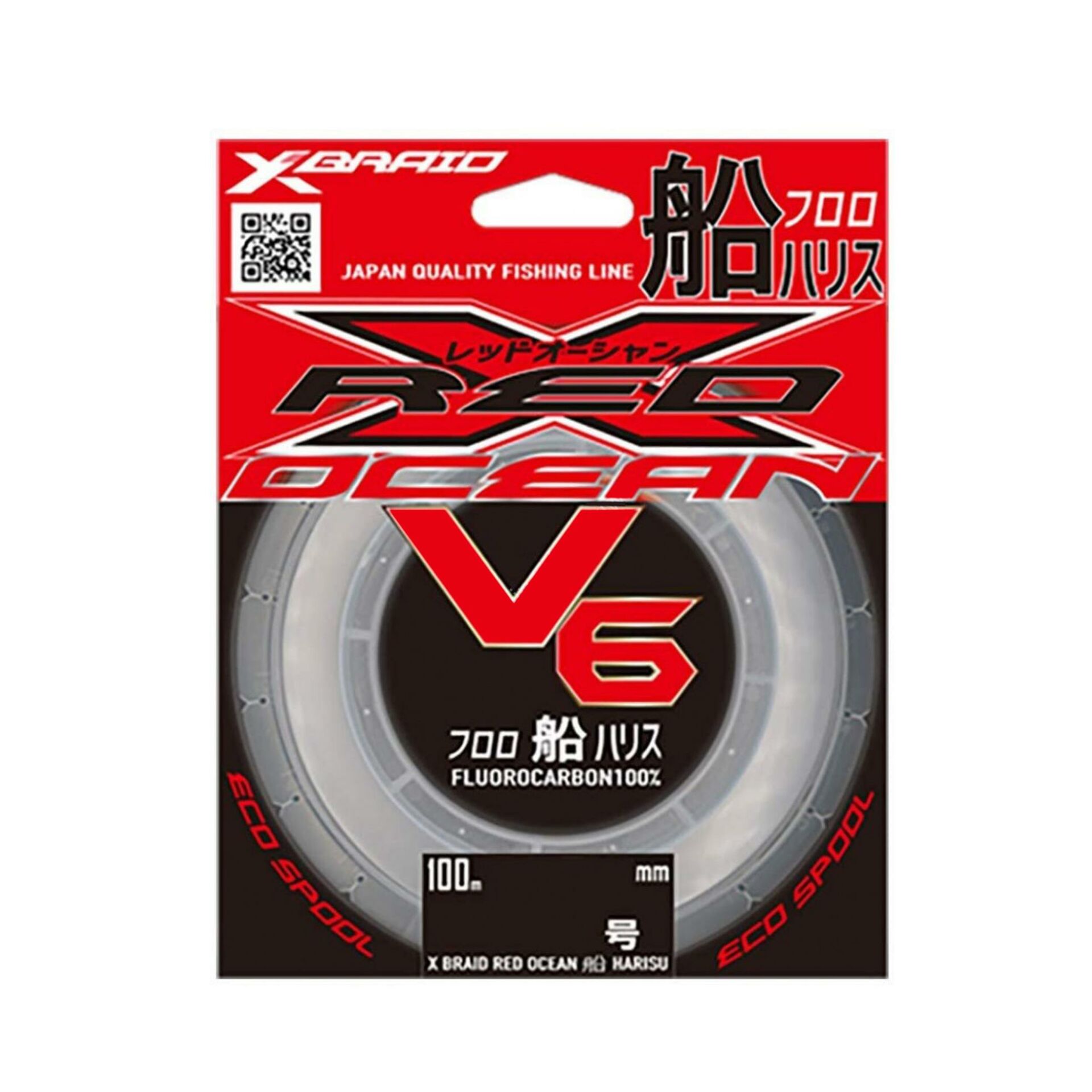 YGK Red Ocean V6 FC 100m 0.285mm
