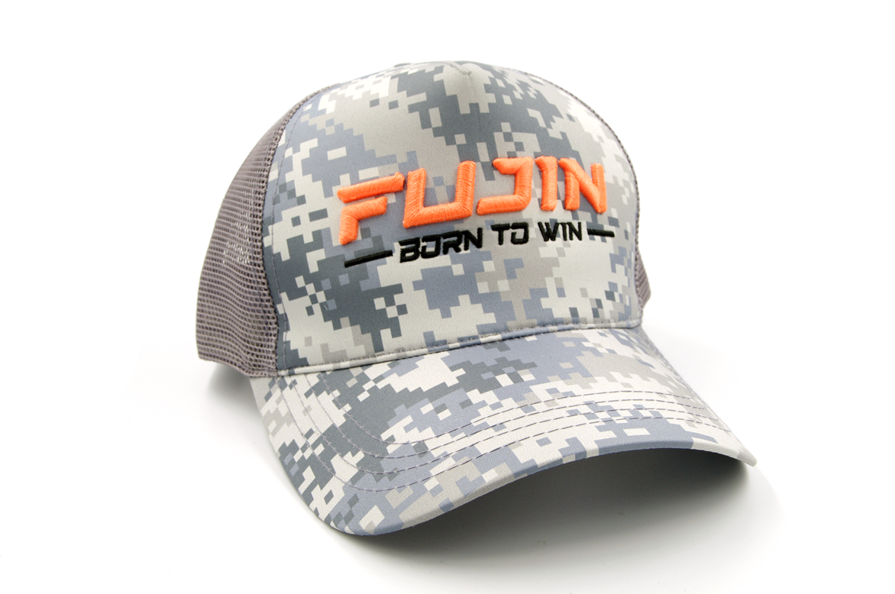 Fujin grey Camo Balıkçı Şapkasi