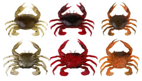 Savage gear LB 3D Manic Crab 7.5 cm 3 Adet Suni Yem Red Black Crab