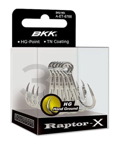 BKK Raptor-X 1/0 Üçlü İğne