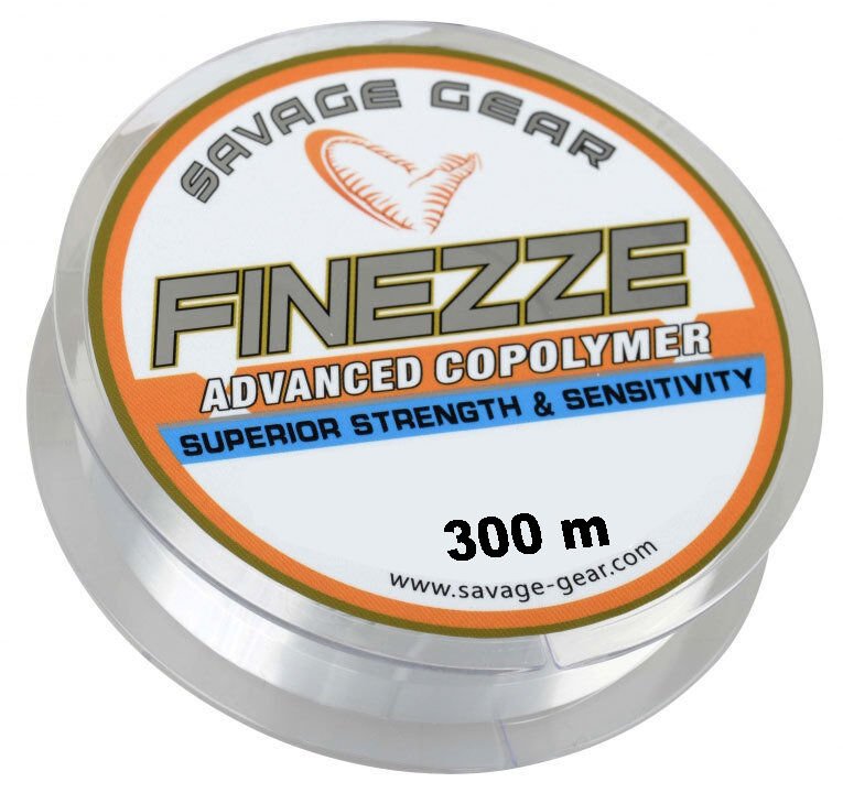 Savage gear Finezze Mono 300 mt Clear Misina 0,309 mm