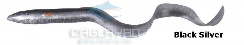 Savage gear LB Real Eel 15cm 12g Suni Yem Black Silver