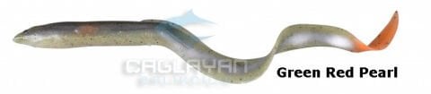 Savage gear LB Real Eel 15cm 12g Suni Yem Green Red Pearl