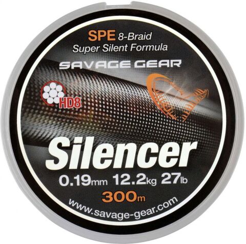 Savage gear HD8 Silencer Braid 120 mt Green Örgü İp 0,09 mm