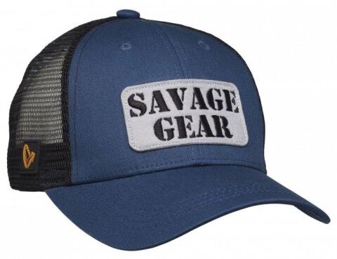 Savage Gear Logo Badge Cap One Size Teal Blue