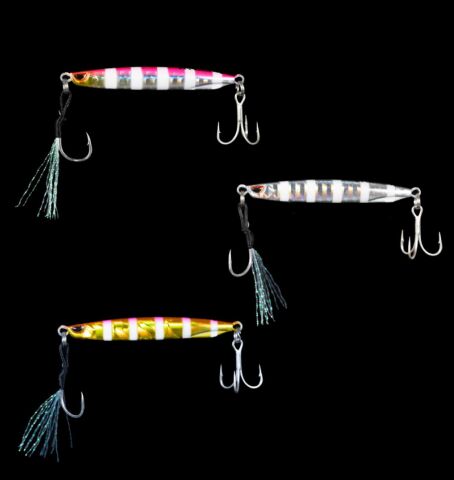 RYUJI SILENT JIG TRIO, ZEBRA MIX (3 AD) 15 GR